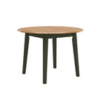 Signature Design by Ashley Small Round Drop Leaf Dining Table, Brown