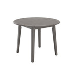 Signature Design by Ashley Small Round Drop Leaf Dining Table, Brown