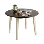 Signature Design by Ashley Small Round Drop Leaf Dining Table, Brown