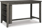 Signature Design by Ashley Caitbrook Counter Height Dining Table, Gray