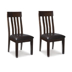 Signature Design by Ashley Berringer Wood Dining Chairs Set of 2, Brown