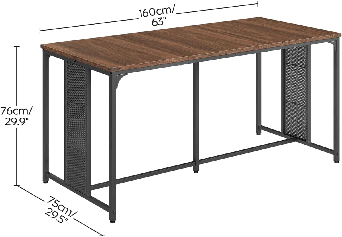 YATINEY 63" Dining Table for 6-8 People, Modern Large Kitchen Table