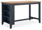 Signature Design by Ashley Caitbrook Counter Height Dining Table, Gray