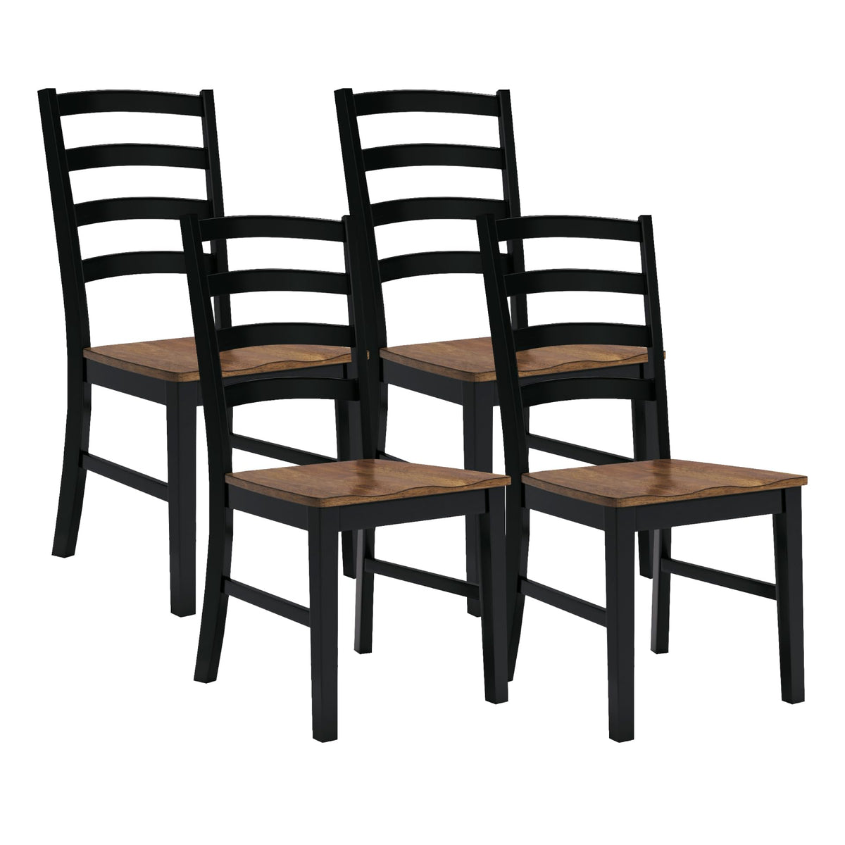 Signature Design by Ashley Bolanburg Upholstered Wood Dining Chairs, 2 Pack