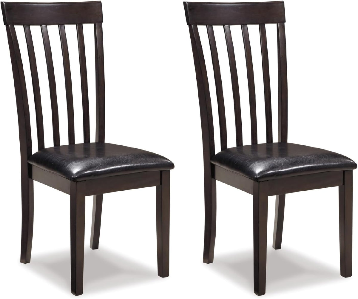 Signature Design by Ashley Hammis Dining Chair, Set of 2, Dark Brown