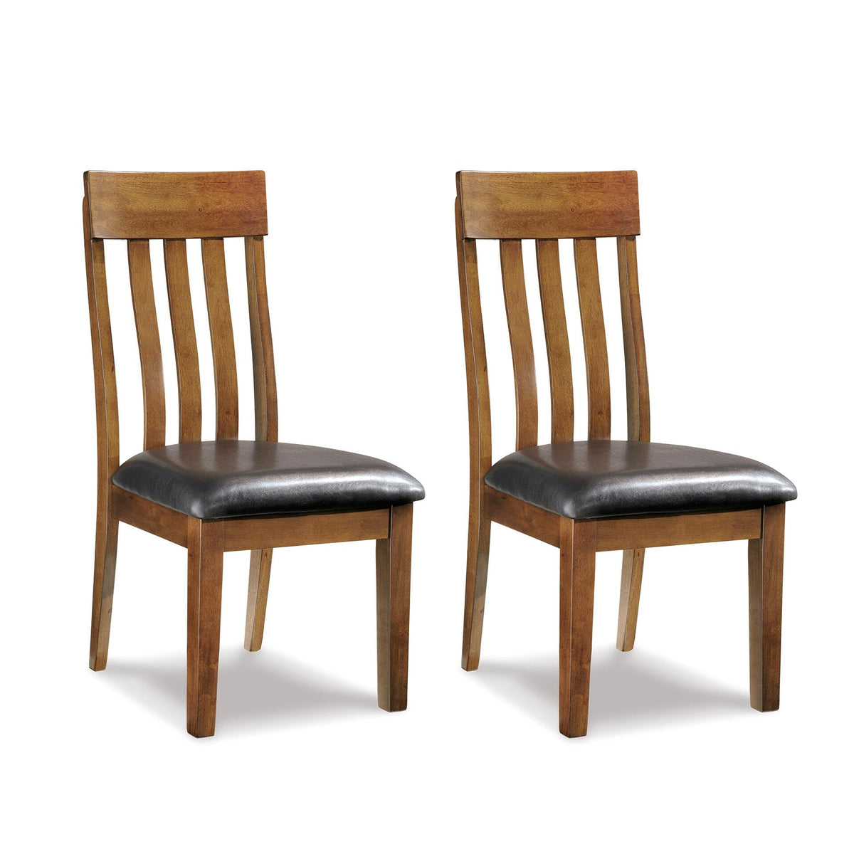 Signature Design by Ashley Berringer Wood Dining Chairs Set of 2, Brown