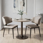 Dining Chairs Set of 4, Faux Leather Kitchen & Dining Chairs