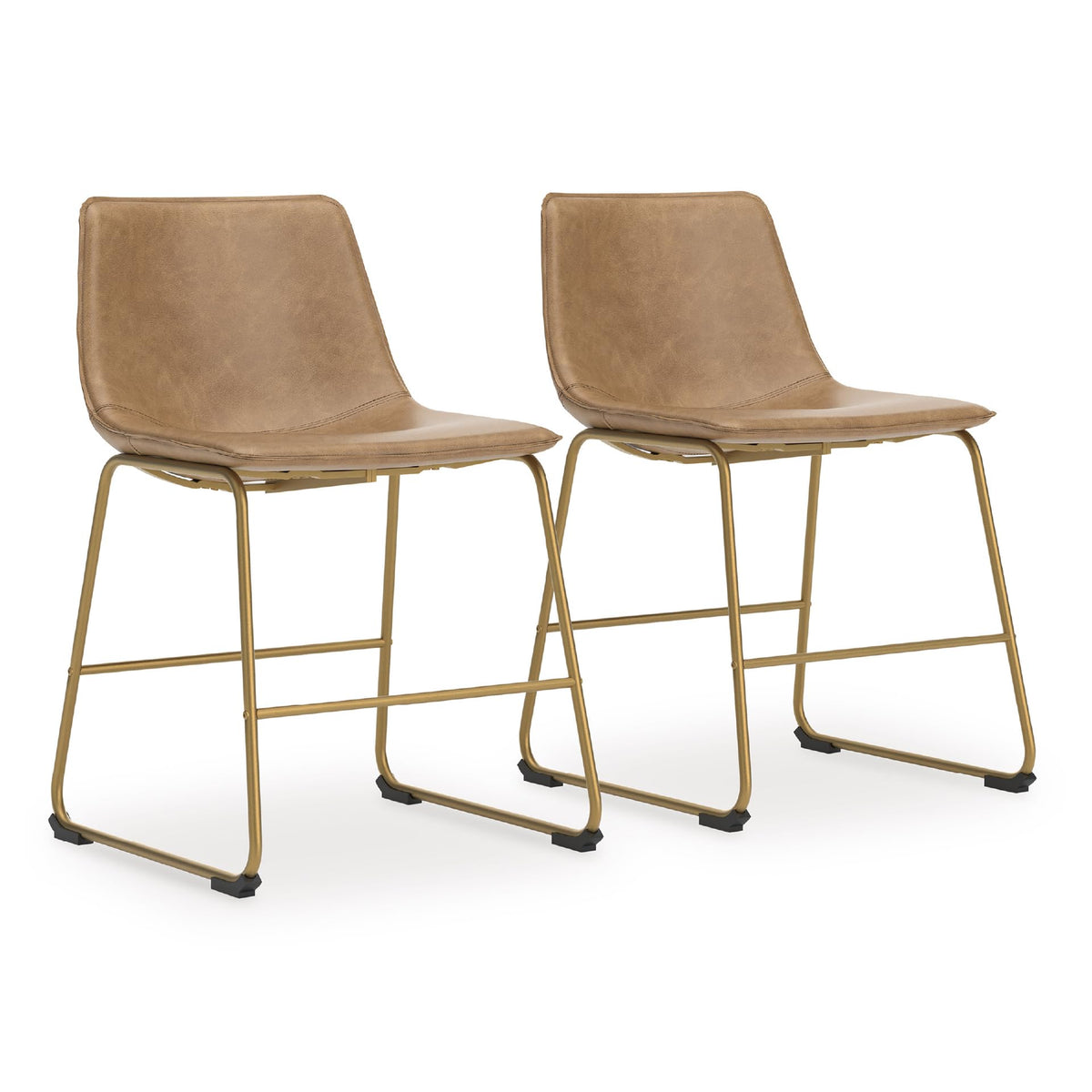 Signature Design by Ashley Centiar Mid-Century Dining Chair Set of 2, Brown
