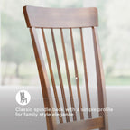 Signature Design by Ashley Berringer Wood Dining Chairs Set of 2, Brown