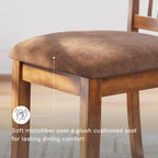 Signature Design by Ashley Berringer Wood Dining Chairs Set of 2, Brown