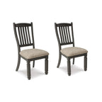 Signature Design by Ashley Berringer Wood Dining Chairs Set of 2, Brown
