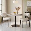 Dining Chairs Set of 4, Modern Upholstered Fabric Dining Chairs