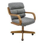 Chromcraft Douglas D9550 Swivel-Tilt Dining Chair - Chestnut - MAJ6-4pc