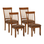Signature Design by Ashley Berringer Wood Dining Chairs Set of 2, Brown
