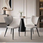 Dining Chairs Set of 4, Faux Leather Kitchen & Dining Chairs