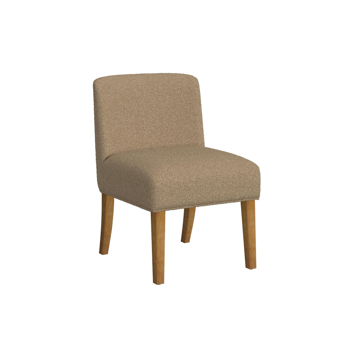 HomePop Parsons Classic Upholstered Accent Dining Chair, Set of 2, Suri Blue