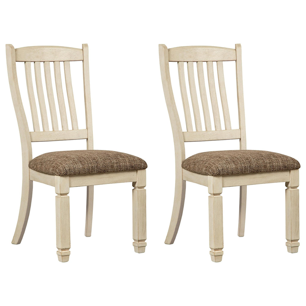 Signature Design by Ashley Berringer Wood Dining Chairs Set of 2, Brown