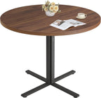 VASAGLE 31.5-Inch Dining Table, Small Round Kitchen Table for 4 People