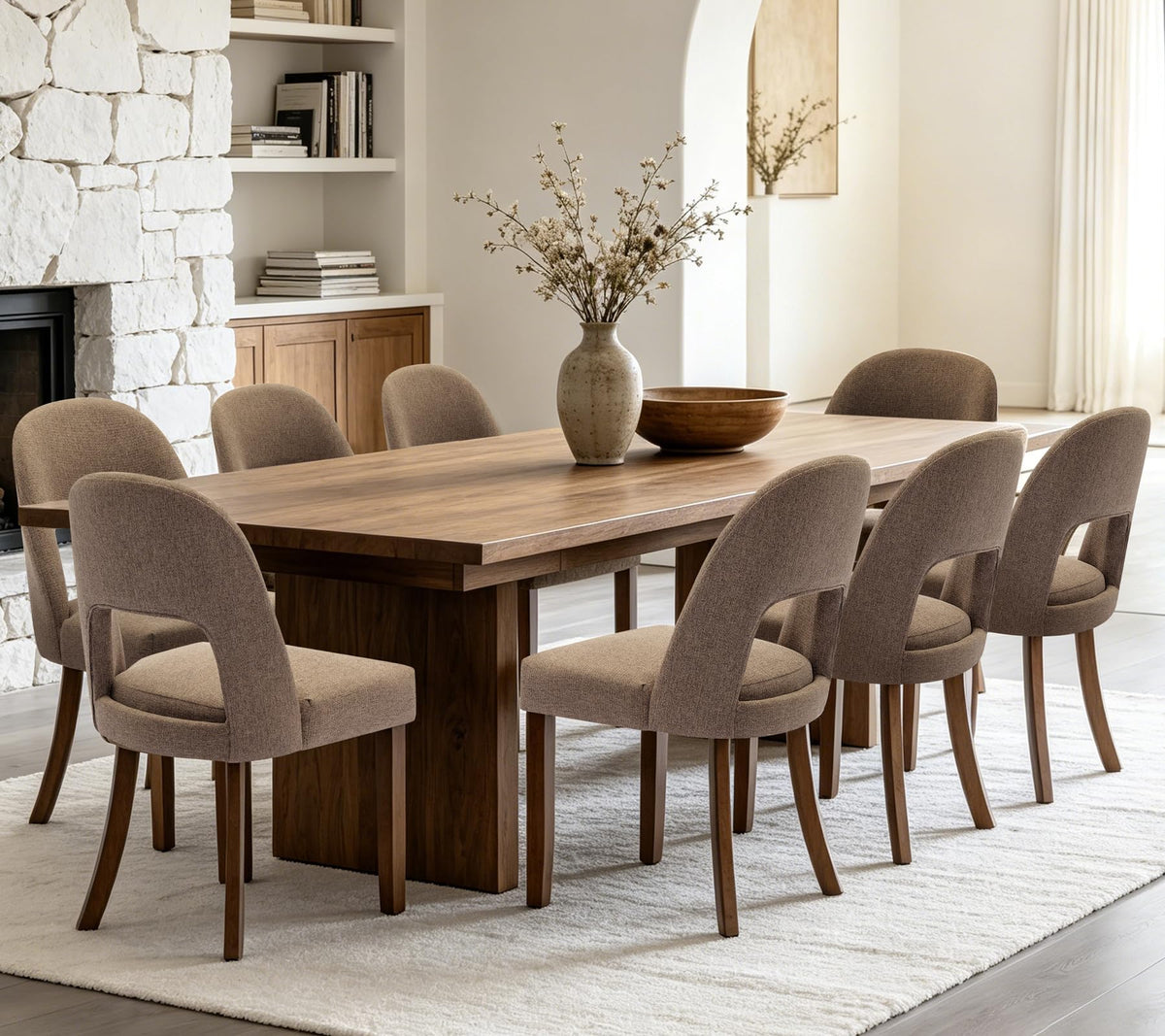 Dining Chairs Set of 4, Upholstered Kitchen & Dining Room Chairs