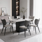 Dining Chairs Set of 4, Faux Leather Kitchen & Dining Chairs