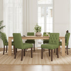 Upholstered Dining Chairs Set of 4 - Modern Parsons Chairs