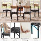 Jocoevol Dining Chairs Set of 4, Dining Room Chairs, Kitchen Chairs