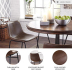 Signature Design by Ashley Centiar Mid-Century Dining Chair Set of 2, Brown
