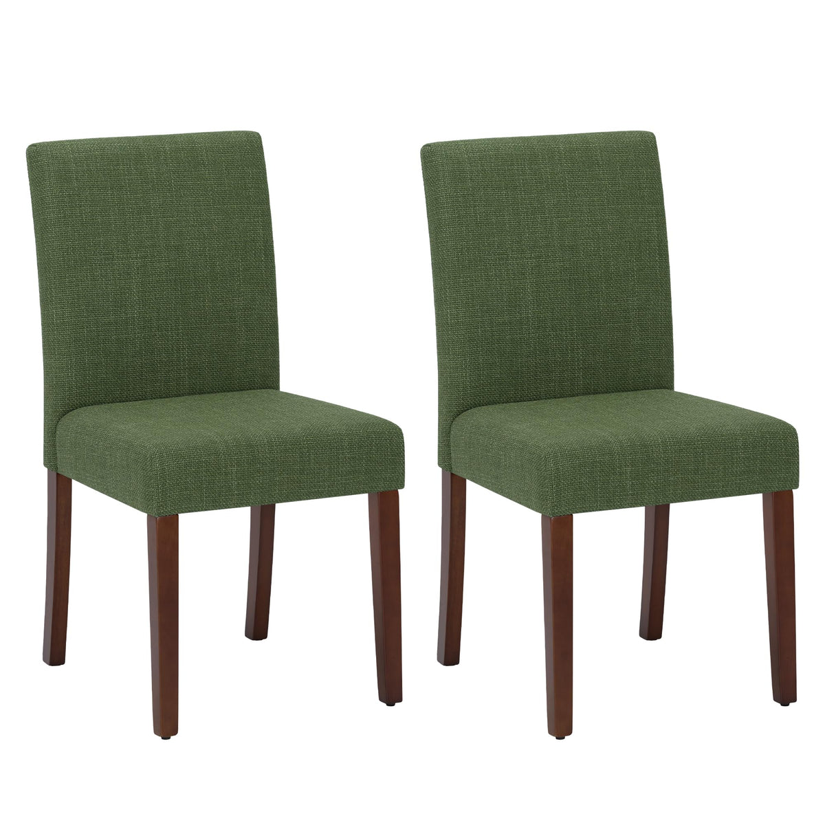 MALOL Upholstered Dining Chairs Set of 4, Fabric Dining Room Chairs, Modern Wooden Dining Chair, Kitchen Side Chairs, Farmhouse Dinner Chair with High Back for Kitchen, Beige