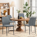 Dining Chairs Set of 4, Upholstered Modern Kitchen Chair, Green