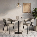 Dining Chairs Set of 4, Modern Faux Leather Kitchen Chairs
