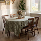 Windsor Dining Chairs Set of 6, Spindle Back Wooden Chairs