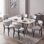 Dining Chairs Set of 4, Modern Upholstered Fabric Dining Chairs
