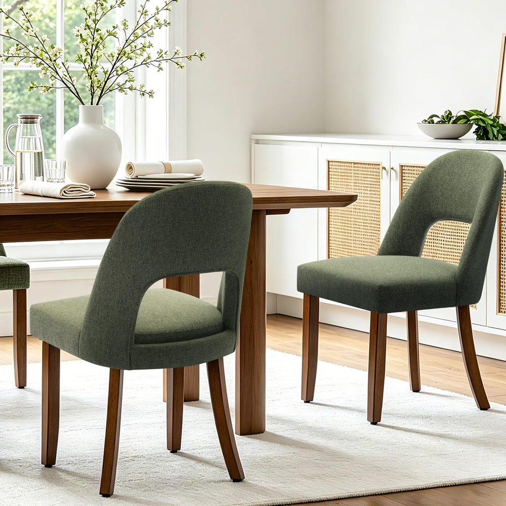 Dining Chairs Set of 4, Upholstered Kitchen & Dining Room Chairs