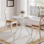 ChooChoo 47.2 Inch Round Dining Table for 4