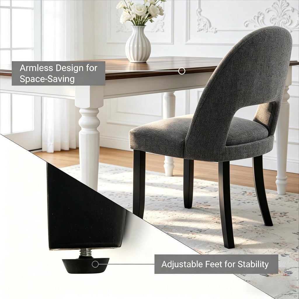 Dining Chairs Set of 4, Upholstered Kitchen & Dining Room Chairs
