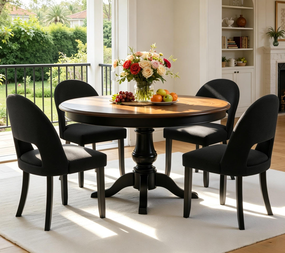 Dining Chairs Set of 4, Upholstered Kitchen & Dining Room Chairs