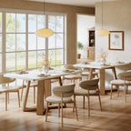 Tribesigns 47-Inch Dining Table for 4 People, Rectangular Kitchen Table