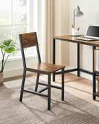 VASAGLE Dining Chair Set of 4, Kitchen Chairs