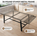 Industrial Dining Table for 6, 70.9" Rectangular Kitchen Table with Hidden 2 Storage Drawers, Wooden Dining Room Table with Heavy Duty Metal Frame, Kitchen & Dining Room Table for 6-8 People, Grey