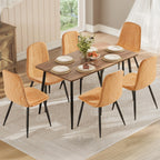 VASAGLE Dining Chairs Set of 4, Kitchen Chairs