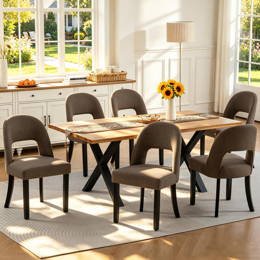 Dining Chairs Set of 4, Upholstered Kitchen & Dining Room Chairs