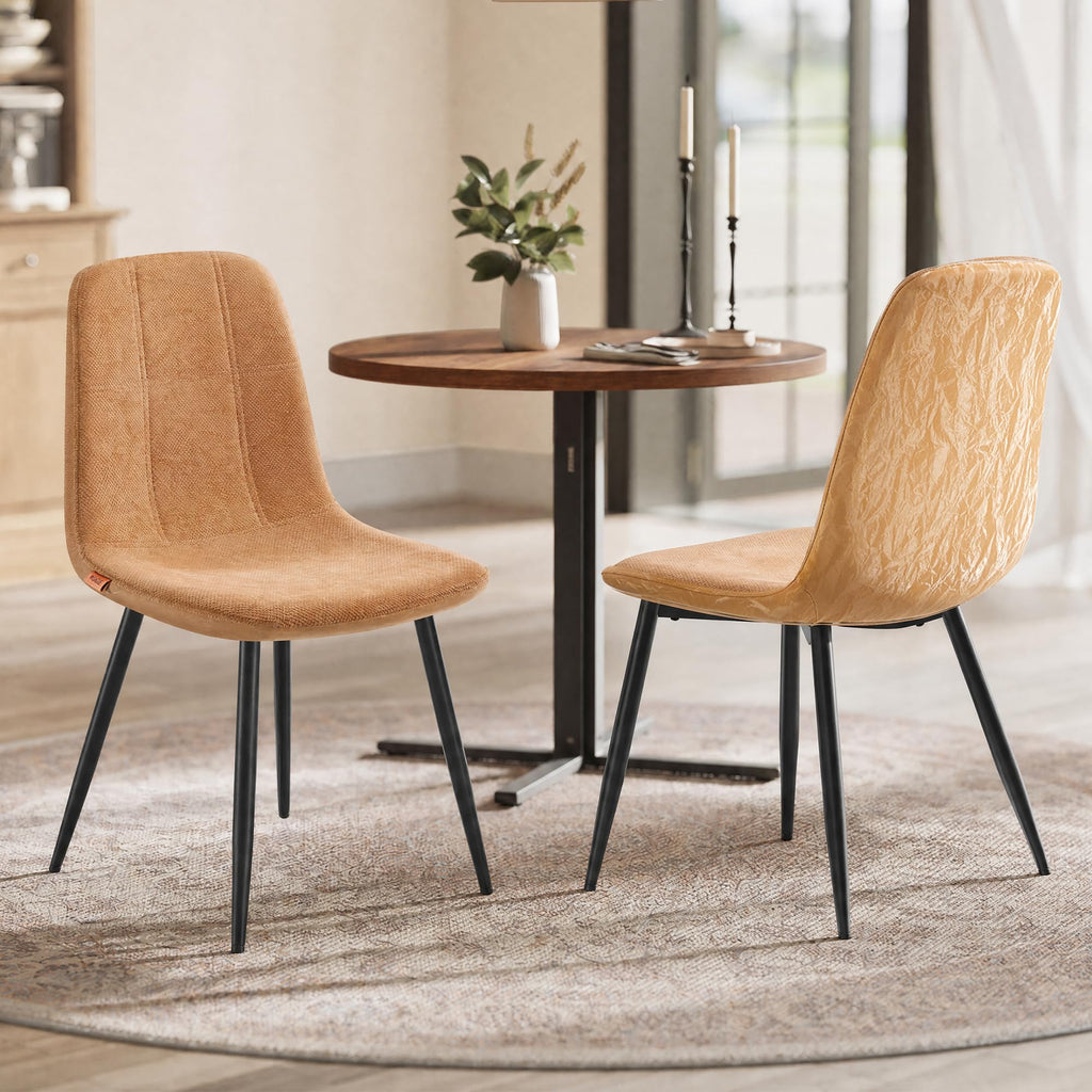 VASAGLE Dining Chairs Set of 4, Kitchen Chairs