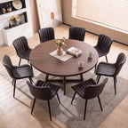 YOUNUOKE Dining Chairs Set of 2 Mid-Century Modern Kitchen Chairs Khaki