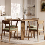 LITTLE TREE 31.5" Dining Table, Square Dining Table, Kitchen Table, Natural