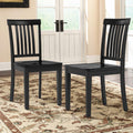 COLAMY Wooden Dining Room Chairs Set of 6, Spindle High Back Windsor Kitchen Side Chair, Farmhouse Dining Chairs for Kitchen, Dining Room, Light Brown