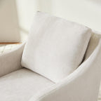 VKNOW Upholstered Dining Chairs Set of 2, Dining Room Chairs with Casters