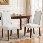 DUMOS Dining Chairs Set of 6, PU Leather Kitchen Chairs for Living Room