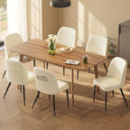VASAGLE Dining Chairs Set of 2, Upholstered Kitchen Chairs