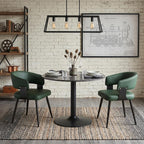 Dining Chairs Set of 4, Modern Faux Leather Kitchen Chairs