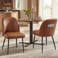 VASAGLE Dining Chairs Set of 2, Upholstered Kitchen Chairs